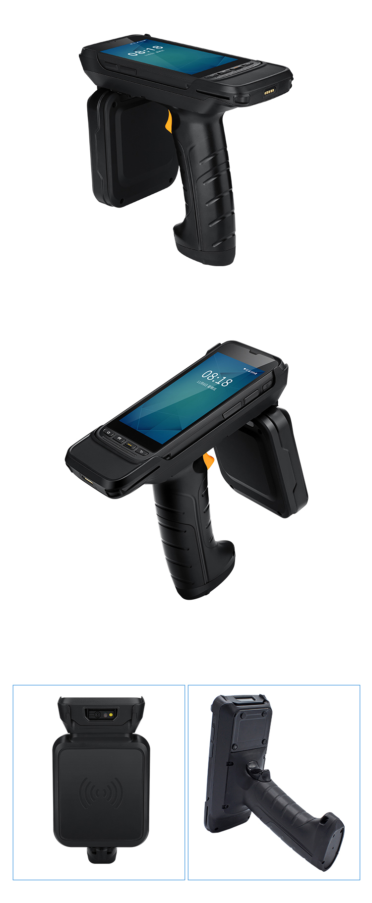 UHF RFID Reader for Android Warehouse Tracking Management Handheld Mobile Terminal